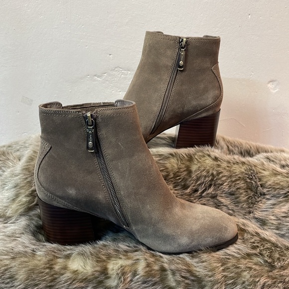 Blondo Waterproof Never Worn Suede Leather Heeled Ankle Boots-7.5-#0034 - Picture 7 of 16